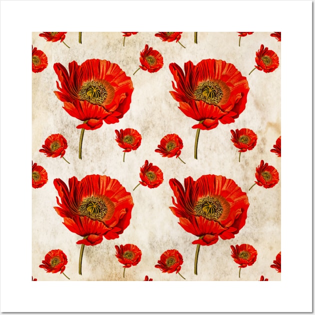 floral pattern case 4 Wall Art by Sahl King